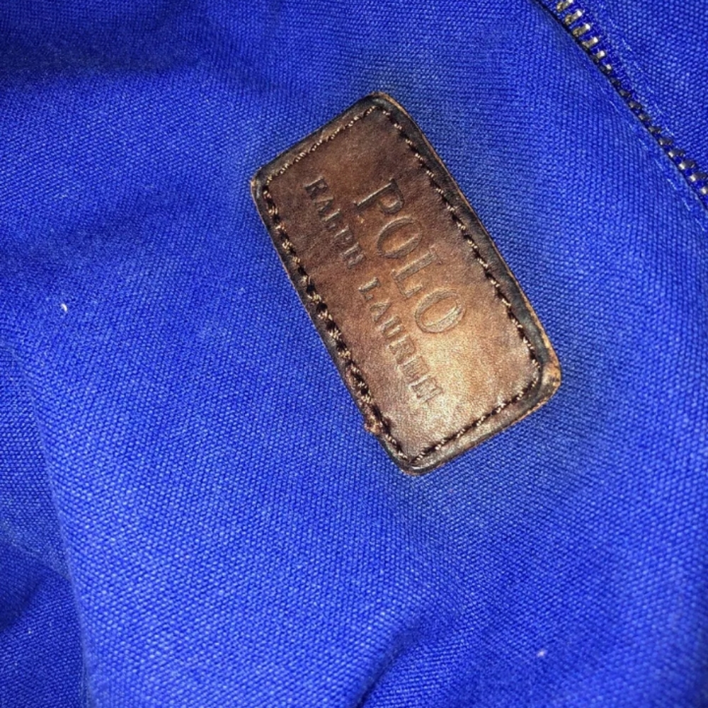 Polo Ralph Lauren Football Cavas Duffle Bag. - Picture 4 of 7